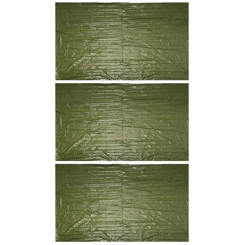 3 шт. уличных аварийных одеял  – обзор и цена Survival Blanket Reflective
